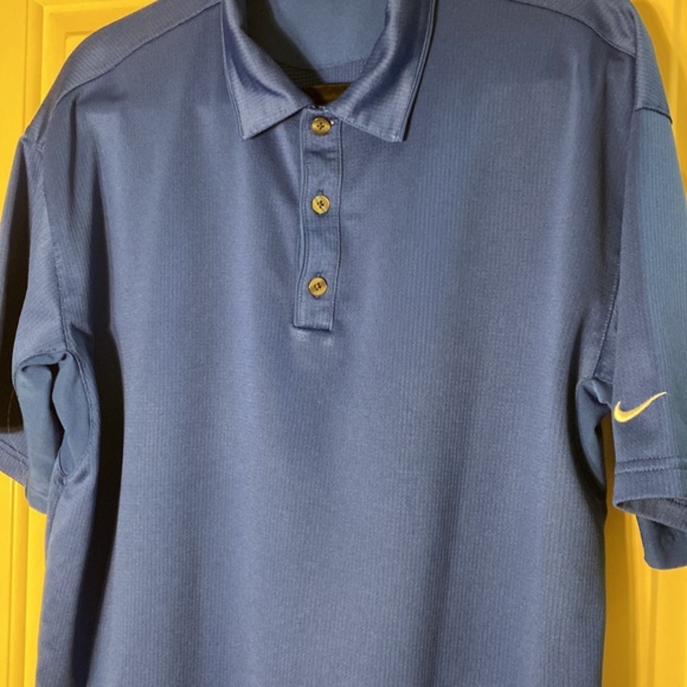 Nike Golf Dri-Fit Polo Royal Blue XLarge Mens‎ - Picture 3 of 8
